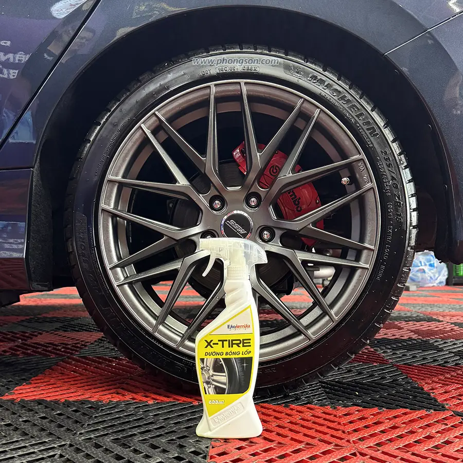 Dung dịch dưỡng bóng lốp xe X-Tire Ekokemika