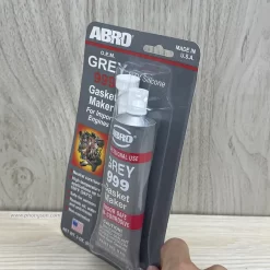 Keo làm gioăng Abro dùng để thay thế cho gioăng của các bộ phận như nắp trục cam, nắp hộp số, vỏ bộ điều nhiệt, gioăng cổ hút, cacte dầu, bơm nước và thế ron cho nhiều loại động cơ khác.