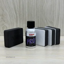 Sonax Ceramic Pro phủ bóng bảo vệ sơn xe hơi - Lớp phủ mang lại hiệu quả dài lâu, chống lại tác động của môi trường, UV, hóa chất và bụi bẩn.