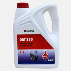 Nước làm mát động cơ Wurth dùng cho xe ô tô con và xe tải nhẹ (màu đỏ)