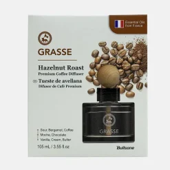 Nước hoa Grasse Hazelnut Roast hương cafe rang ngọt ấm, béo nhẹ, đậm đà và dễ chịu.