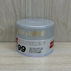 Sáp đánh bóng sơn xe màu trắng ngọc trai Soft99 Pearl & Meta Car Wax
