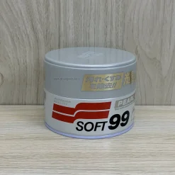 Sáp đánh bóng sơn xe màu trắng ngọc trai Soft99 Pearl & Meta Car Wax